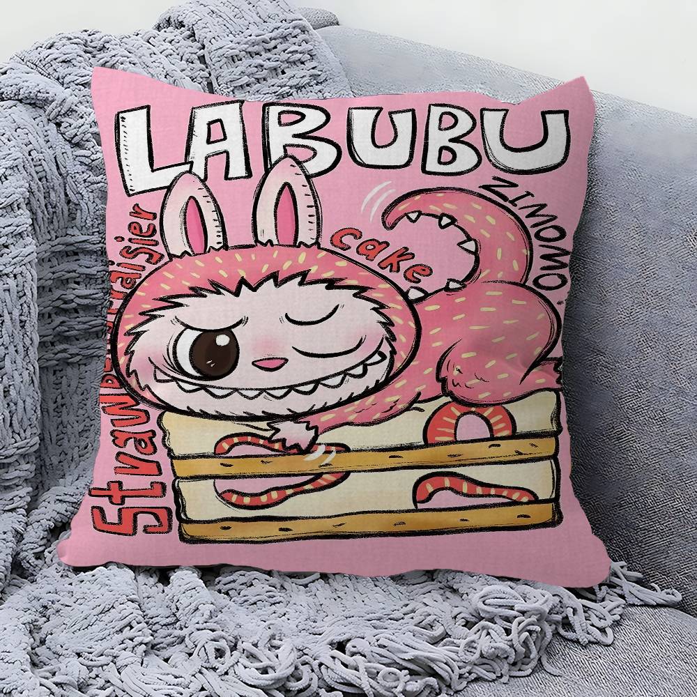 Hot L-La-Bubus Z-Zimomos Cushion Cover Pillow Cover Decor Pillowcase Printed Cushion Case For Couch