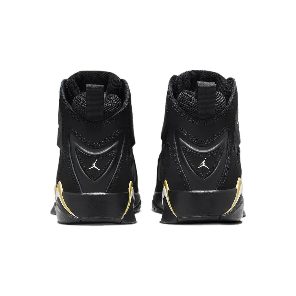 (GS) Air Jordan True Flight 'Black Metallic Gold' 2023 Kids' 343795-017