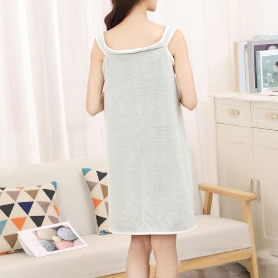 Bath Towel Wearable Soft High Water Absorption Coral Fleece Bathroom Women Wrapped Showering Body Towel Daily Use