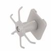 3pcs 360 Degree Rotation Under Cabinet Hooks Strong Bearing Adhesive Hanging Rack  For Kitchen