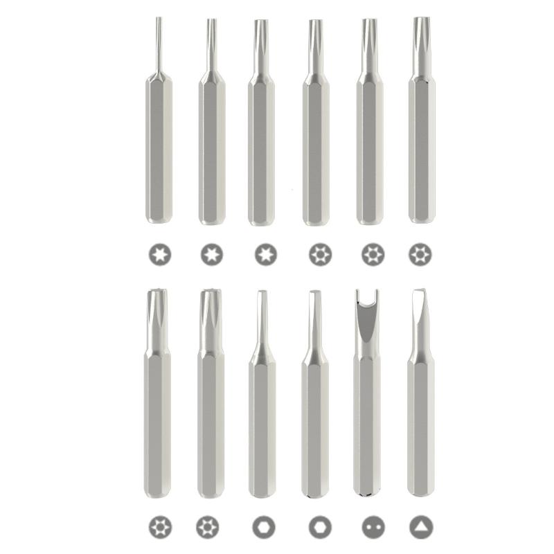 Precisions Screwdriver Set 25Piece Professional Electrical Screwdriver Set Insulation Handle Magnetic Bit