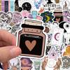 50pcs Magic Witch Beauty Art Cartoon Sticker DIY Phone Laptop Luggage Skateboard Graffiti Decals