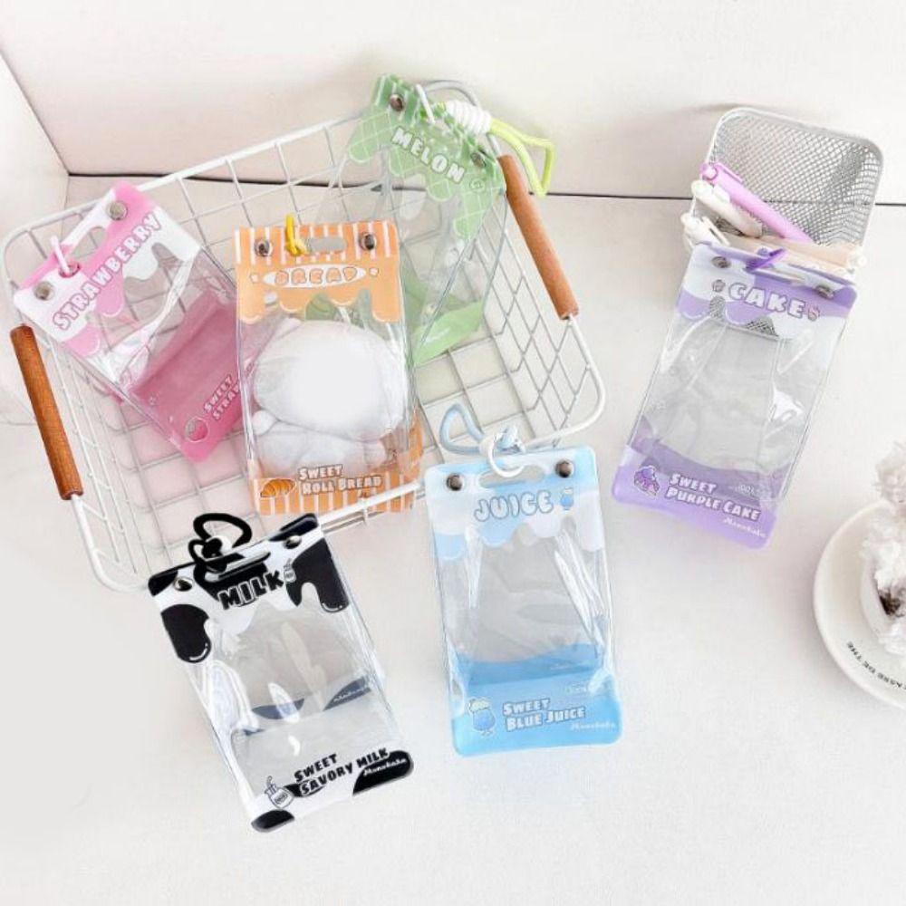 Transparent MIni Plush Dolls Storage Pouch Dustproof Dolls Outward Bag  Gift Packaging