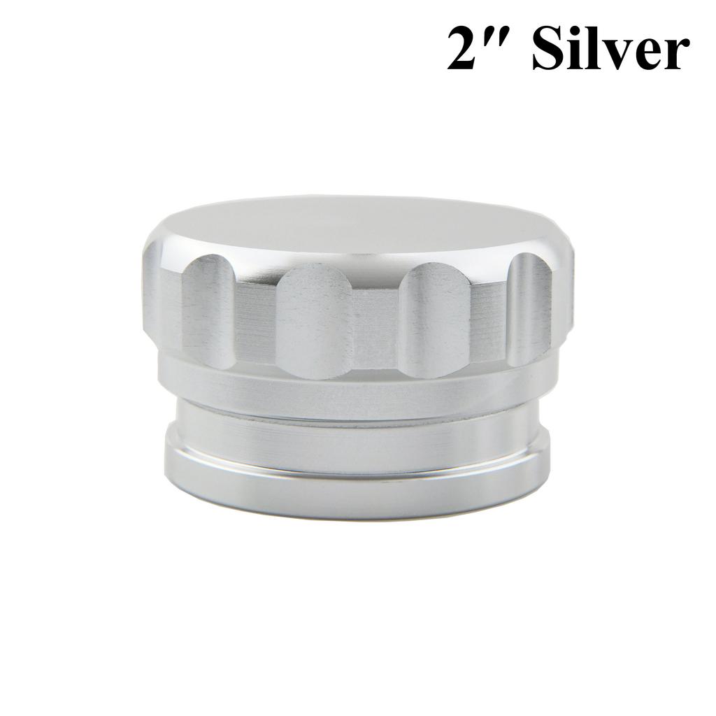 Aluminum Alloy Oil Cap Weld Billet On Filler Neck Cap Water Reservoir Cover Fuel Tank Cap Outer Diameter 1.5"/2"/2.3"