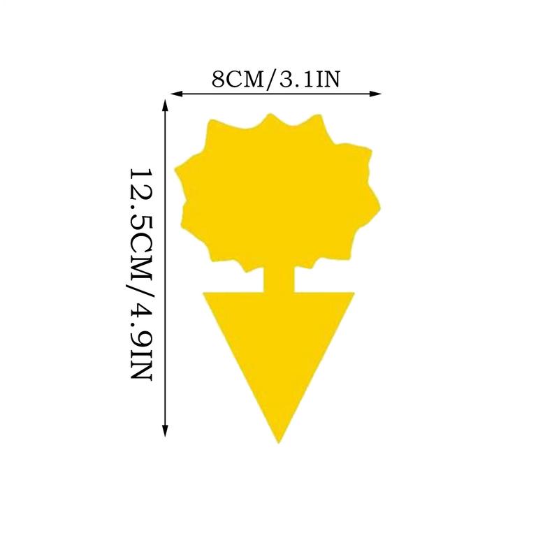 yellow sticky insect board sticky trap fruit device butterfly type insect trap Garden Flower Traps Eliminate Pests For Outdoor
