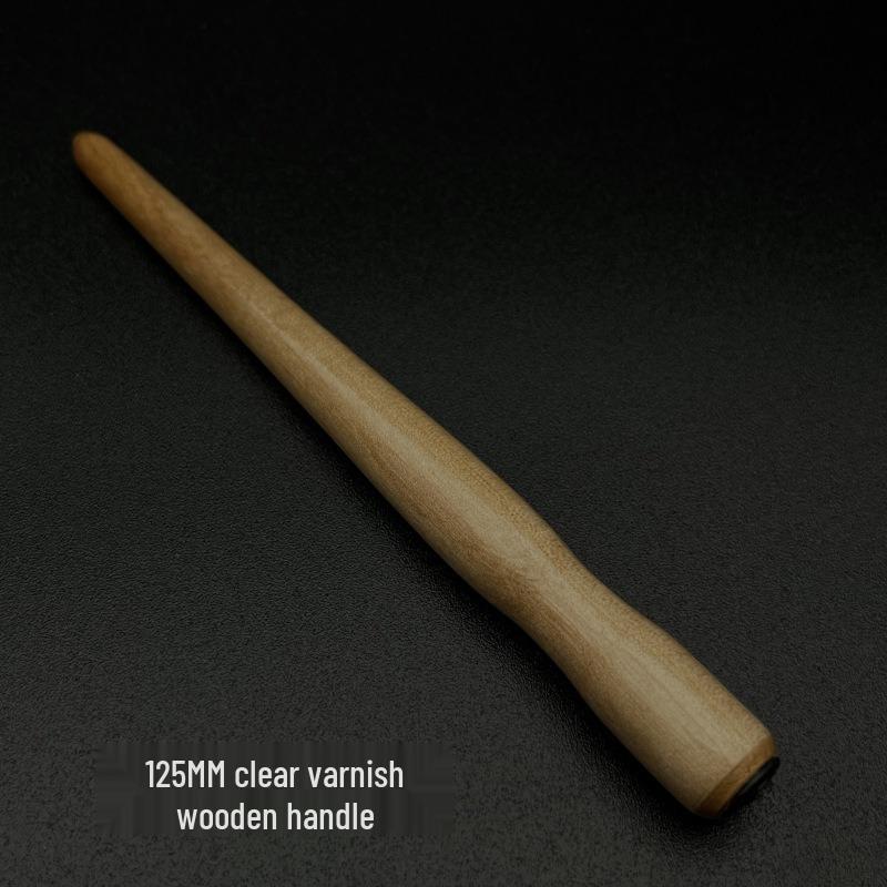 Wood & Plastic Irregular-Shaped Fountain Pen for Manga & English Writing
