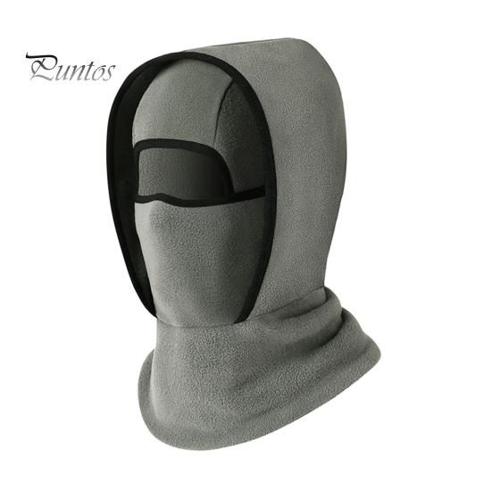 Breathable Face Guard Winter Thermal Hat Cold Weather Windproof Outdoor Skiing Motorcycle Riding Cycling Fleece Balaclava Hood Neck Warmer Sports