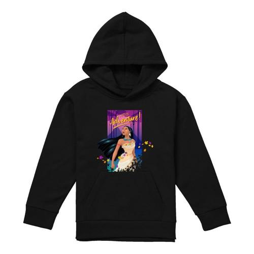 Pocahontas Childrens/Kids Land Of Adventure Heather Hoodie