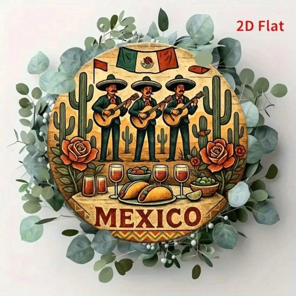 20x20cm Metal Tin Sign Wall Art Decorative Vintage Painting