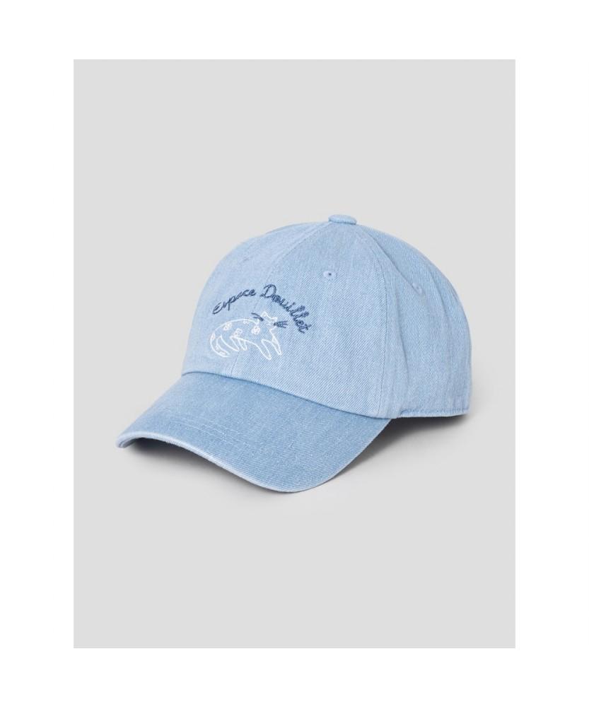 8SECONDS Denim Wappen Ball Cap Sky Blue