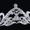 Portable Pageant Queen Crystals Tiaras Elegant Headband Crowns Hair Accessory for Women in Costume Performances