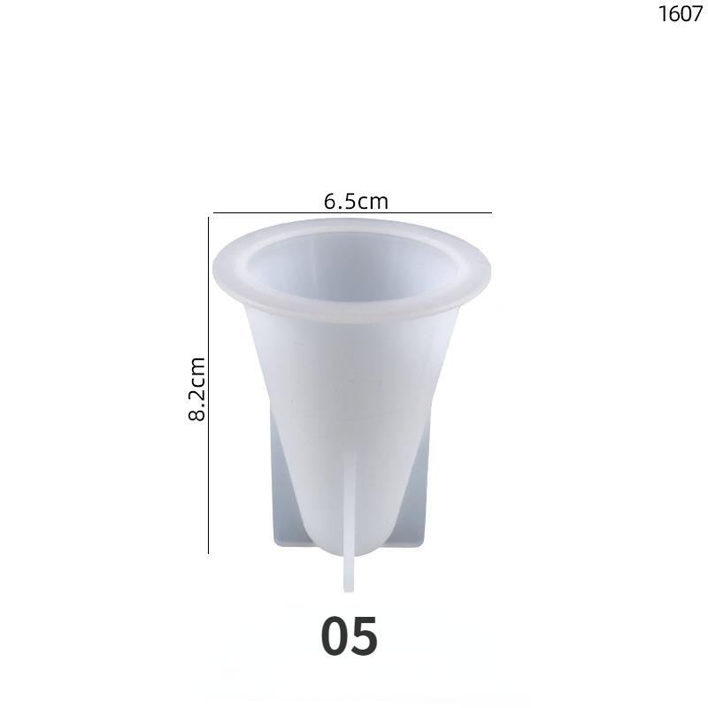 Ring Cone Resin Silicone Molds DIY Rings Holder Pyramid Epoxy Casting Candle Mold Jewelry Display Stand Wedding Decor