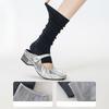 Ballet-style Socks, Women's Half-rest Ankle Socks, Summer Thin Hollowed-out Pile Socks, White Calf Socks, Spring and Autumn Long Socks