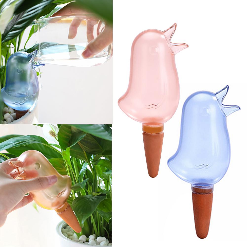 5-2PC Automatic Dripper PVC Self Watering Drips Plastic Bird Shaped Watering Tool Lightweight Irrigation System for Home Garden