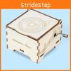 Wooden Assembly Hand Cranked Music Box Children Puzzle Toy Set For Childrens Educational Activities