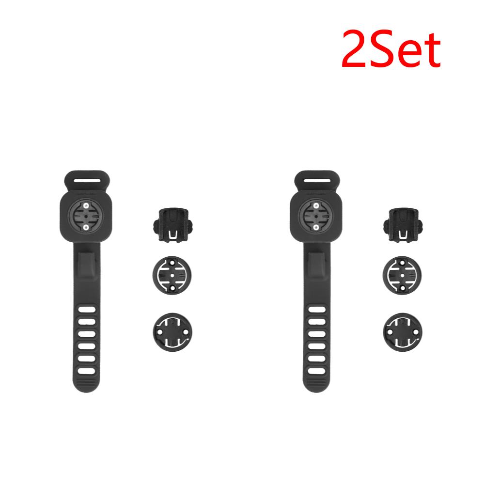 1/2/3Set Bike Computer Holder Shockproof Bicycle Handlebar Computer Mount Multi-Function Bike Computer Stand for MTB Road Bike