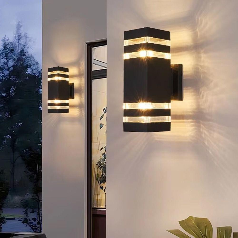 Modern Wall Lamp Up Down Lighting Ceiling Light Simple Outdoor Sconce  Stair Corridor