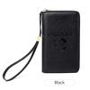 2024 RFID Travel Passport Wallet - Long Zipper, Multifunctional Holder for Documents, Tickets, and More
