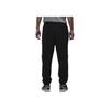 Nike Flight Solid Color Comfortable Loose Fit Mid Waist Casual Pants Men bottoms Black FV7451-010