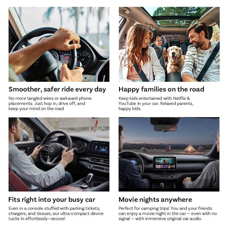 Ottocast Wireless CarPlay & Android Auto Adapter