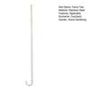 100Pcs Chain Link Fence Ties 6.5/8/10.5 Inch Stainless Steel Rust-Proof Wire Fasteners for Chain Link Fencing Multi-Purpose Garden Farm Fence Repair