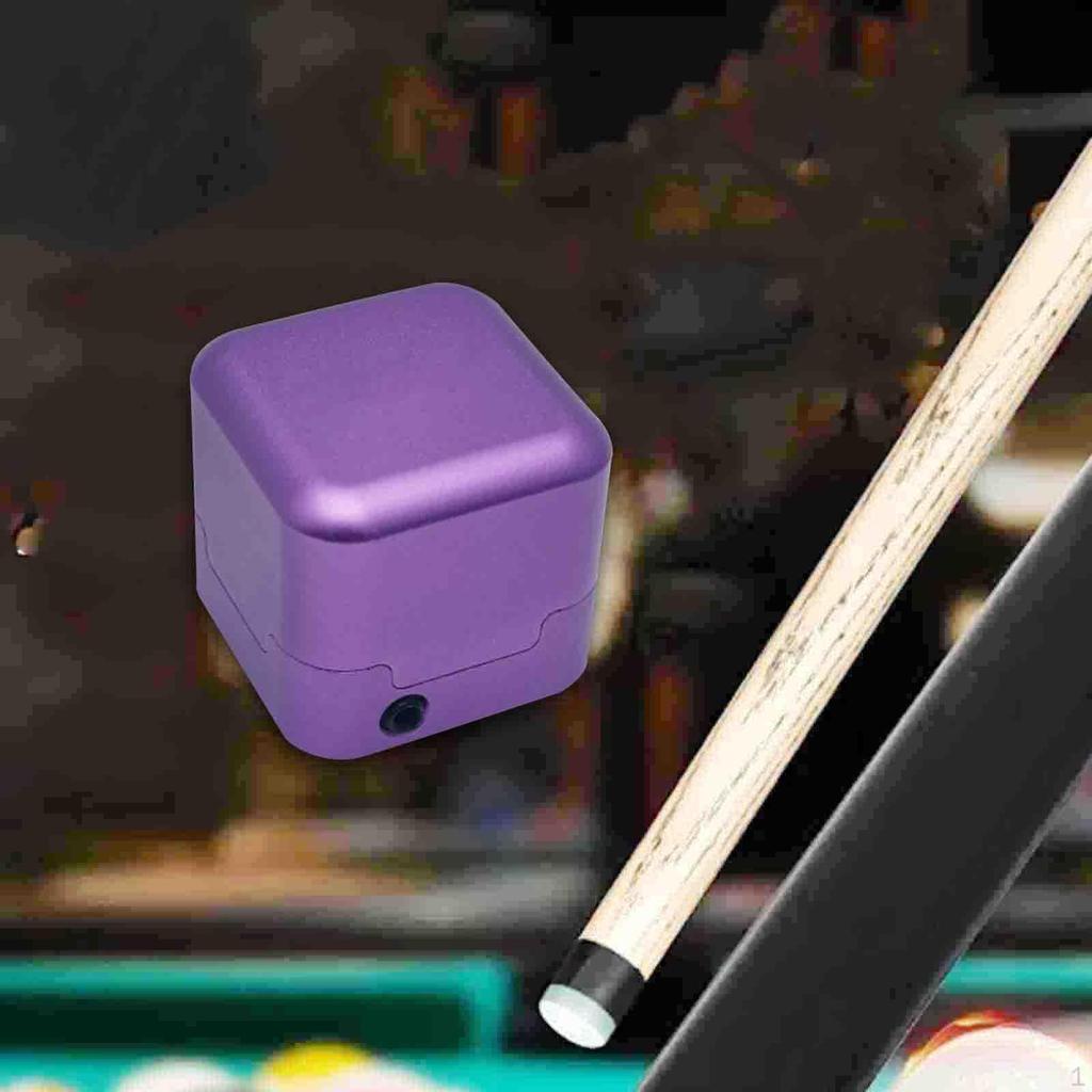Pool Chalk Holder Billiard Carry Case Container Storage Box
