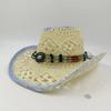 Hats Cowgirl Hats American Western Cowboy Hat Summer Straw Hat Breathable Fashion Trend Sun Shield Hat Panama Jazz Cap