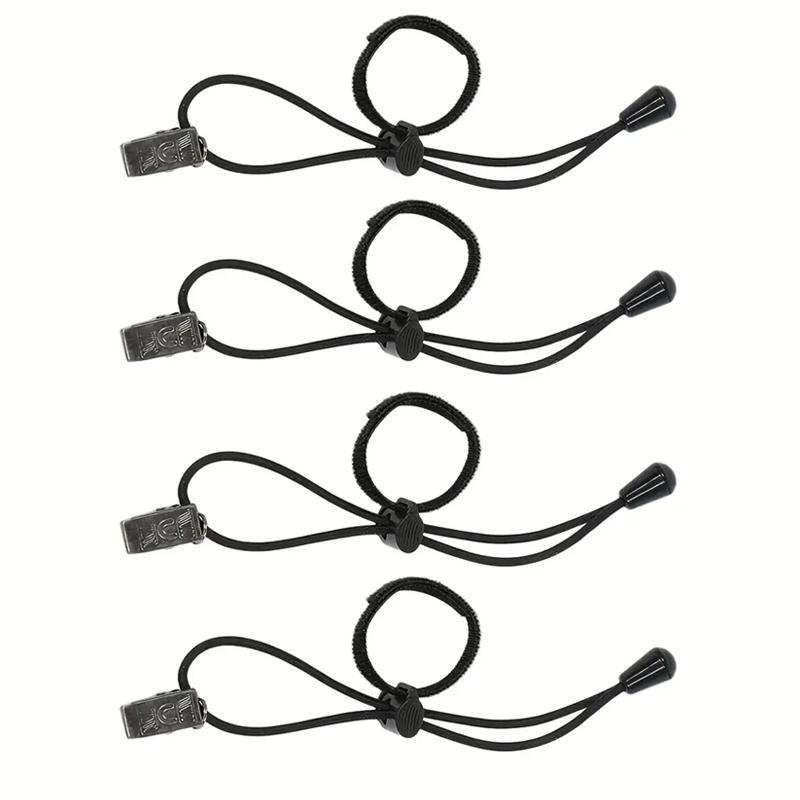 2/4Pcs Multi-Functional Photography Background Cloth Clips - Elastic Nylon Backdrop Fasteners, Windproof Holder for Clothes
