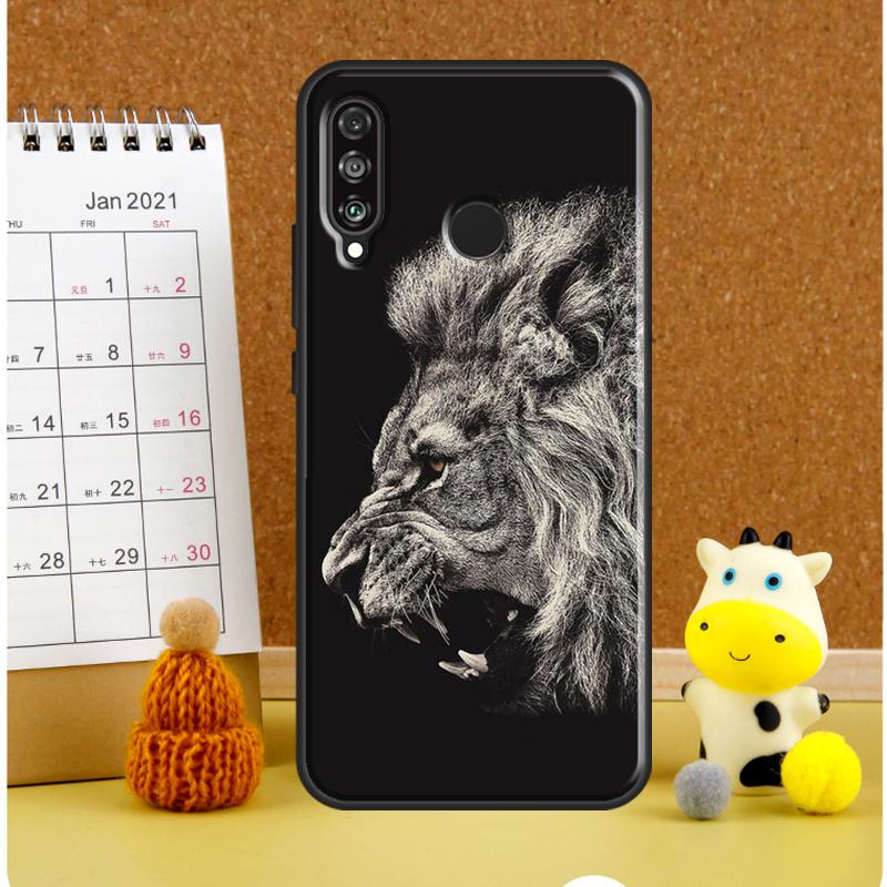 Roaring Lion For Huawei Nova Y61 Y60 Y70 Y72 Y73 Y90 Y91 12i 11i 3i 7i 8i 9 10 SE P20 P40 P30 Lite Case