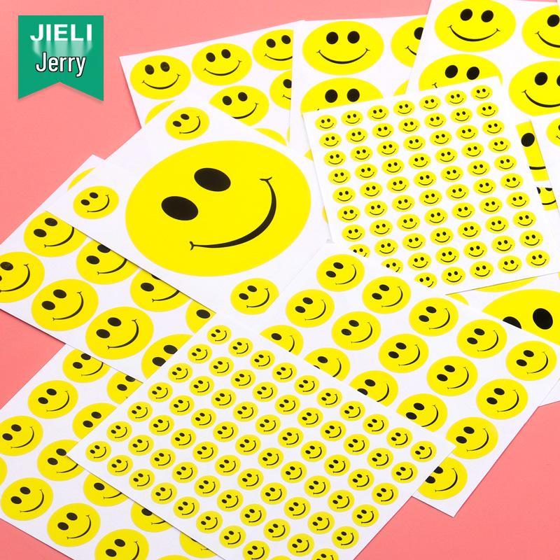 Jerry's Smiley Face Stickers for Teachers: Fun Motivation Rewards for Kids and Preschool Activities.
