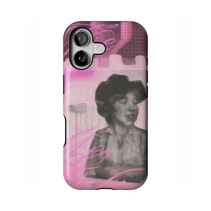 Clmj Blush Stars Phone Case for iPhone 17 16 15 14 13 12 11 Air Pro Max Plus Luxury Magnetic Double-layer Back Cover