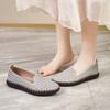 Fashion Summer New Fashion Round Toe Nurse Shoes Soft Sole Non Slip Sandals Flat Shoes Breathable Casual Sports Womens Shoes