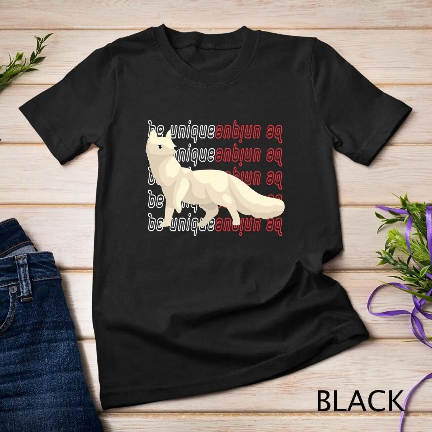 Крутая лиса Забавные арктические лисы Футболка Милая XXXXXL