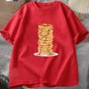 Funny Pancake Lover Graphics Mens Summer TShirt Casual Tshirts Oneck Shortsleeved Tee Tops Unisex Oversized TShirts Clothing
