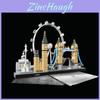 London Skyline Architecture Building Set With Tower Bridge Detailed Model With Collectible Booklet