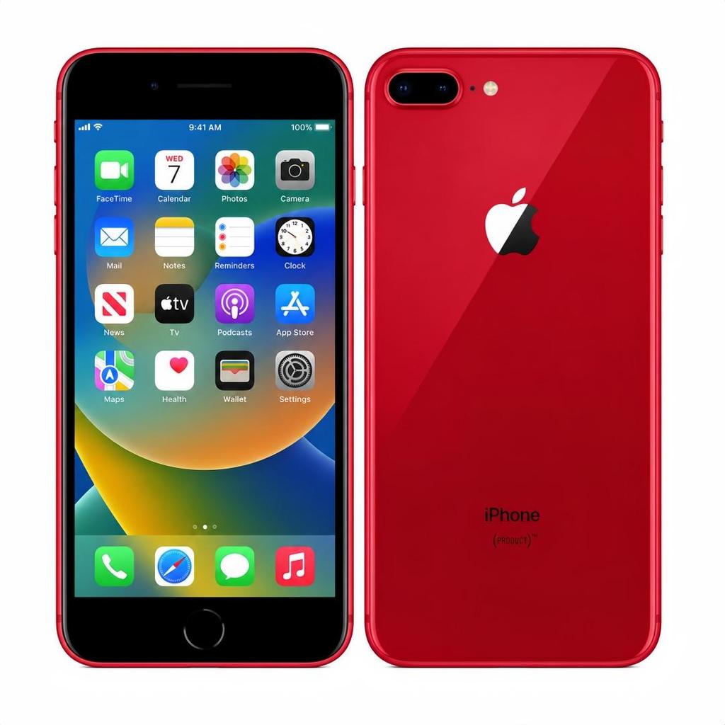 Refurbished Apple iPhone 8 Plus 3GB RAM 64GB ROM 4G LTE Unlocked iOS Smartphone With Single SIM