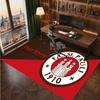 FC St. Pauli Custom Kryształowy Aksamitny Dywanik, Spersonalizowany Nadruk Imienia i Tekstu, Logo Piłkarskie Miękki Antypoślizgowy Dywanik Podłogowy Wystrój Domu Prezent