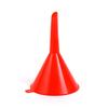 Red Food-Grade PP Plastic Four-Piece Angled Spout Funnel Set - Portable and Multi-Purpose for Oil and Wine Pouring