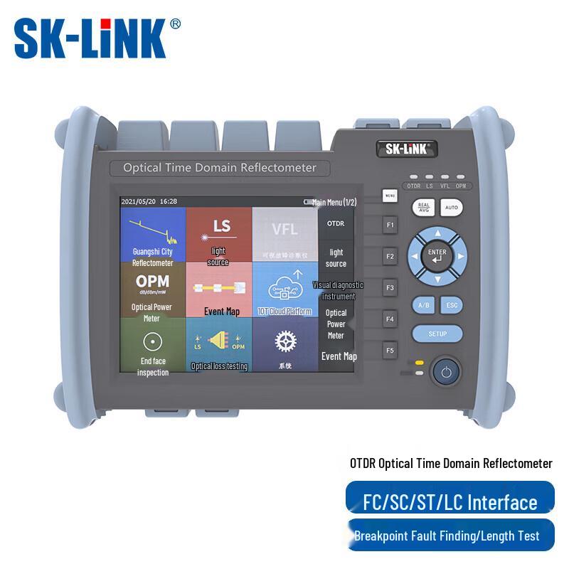 

SK-LINK Fiber Optic OTDR & Cable Tester Series