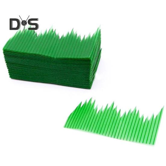 1 Box Green Decoration Leaf No Odor Creative Sushi Food Ornament Faux Green Leaf
