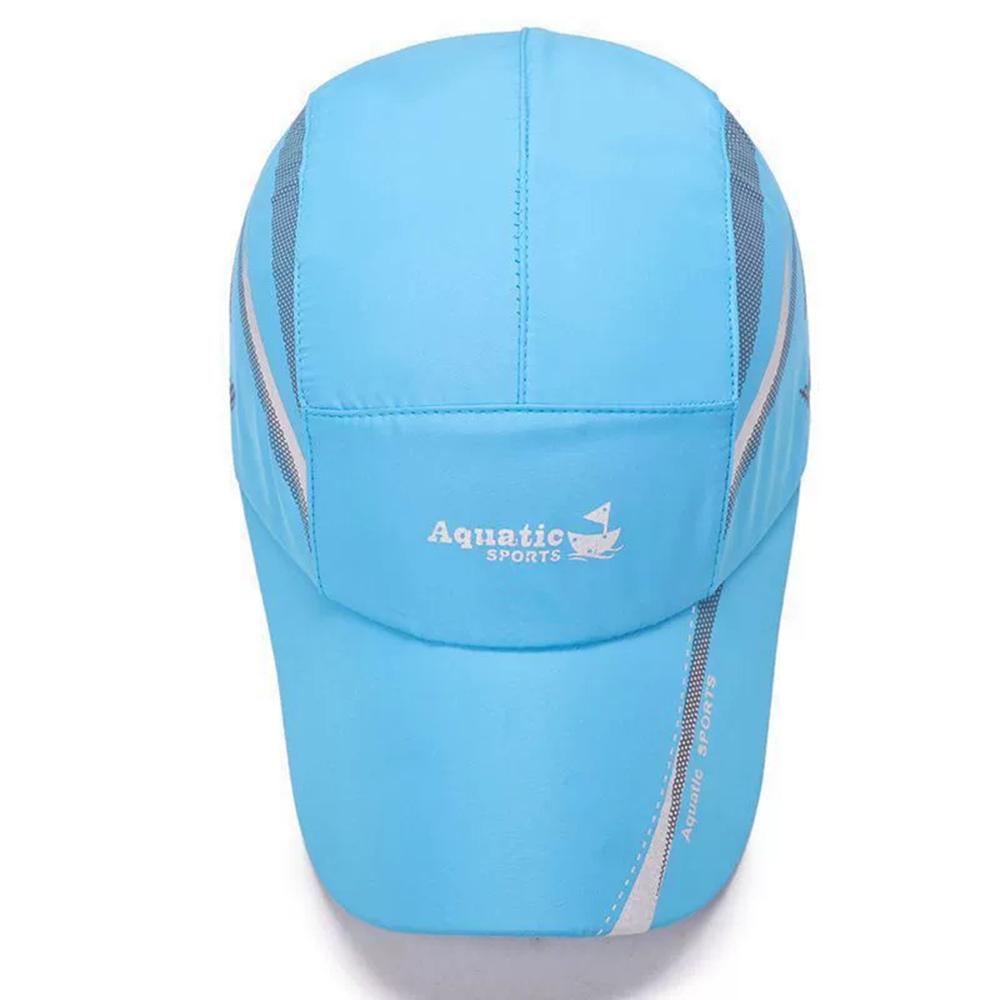 Unisex Quick Dry Baseball Cap Adjustable Sun Hat for Golf Fishing Outdoor Activities