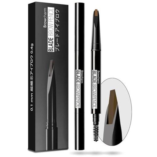Version Eyebrow Artist Pencil 0.1mm Ultra-Fine Blade Type Waterproof Long-Lasting Resistant Sweat Sebum Naginata Screw Brush Natural Makeup Unisex