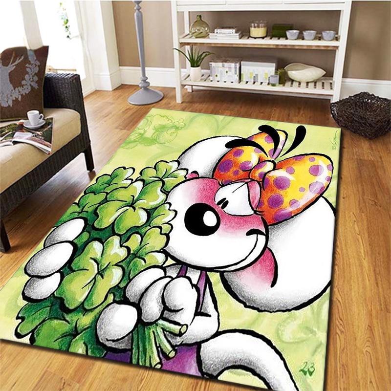 Diddl Carpet Rug for Living Room Bedroom Home Sofa Decoration,Kids play Non-slip Floor Mat