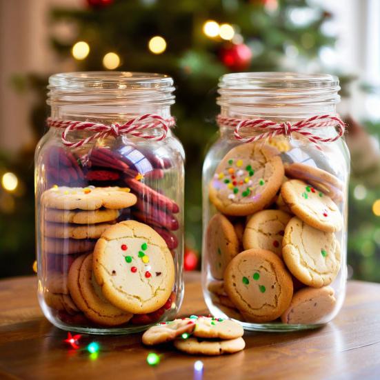 Red And White Cotton Twine 2mm Bakers Twine Christmas Ribbon String for Crafts Art Gardening Plants Gift Wrapping Home Wedding Holiday Decor