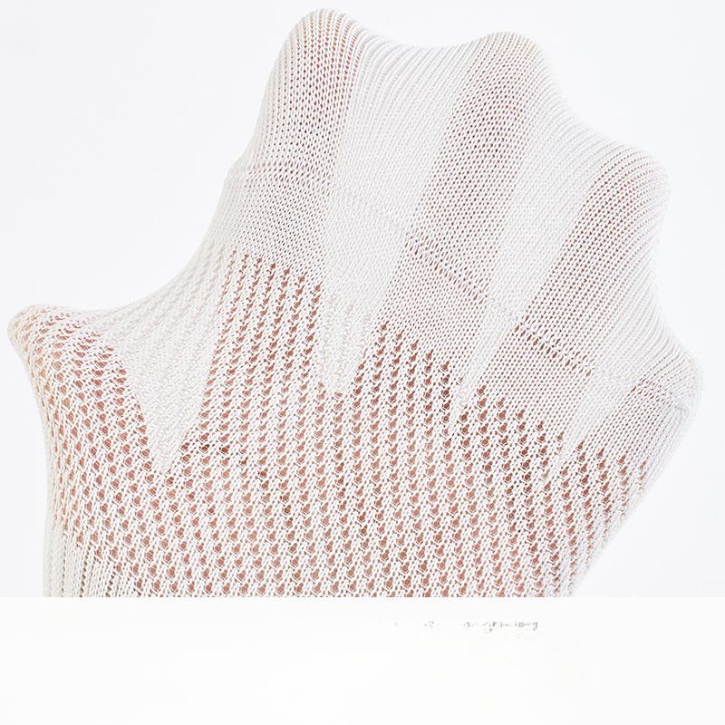 Boneless Socks for Women, Right-angle Mid-calf Socks, Summer Thin Women's Short Socks, Deodorizing and Antibacterial, Mesh Pure Cotton Socks