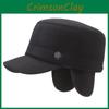 Aged Middle Elderly Hats Big Heads Protective Ear Winter Warmth Thickened Velvet