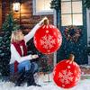 2026 Pvc Christmas Decoration Balls Outdoor Outdoor Hanging Tree Lantern Balls, Indoor Shopping Mall Bar Decorations
