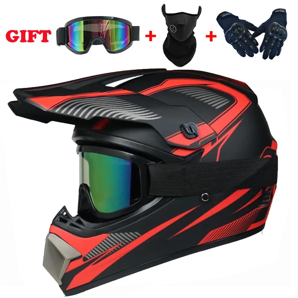Motorcycle Helmet Men Women Moto Helmet Scooter  Helmet Winter Full-Cover Personality Motorcycle Four Seasons Universal Gifts