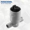 ACROPIX Idle Air Control Valve Fit for BMW 318i 740i 1991-1995 NO. 13411247197 - Pack of 1 Silver Tone