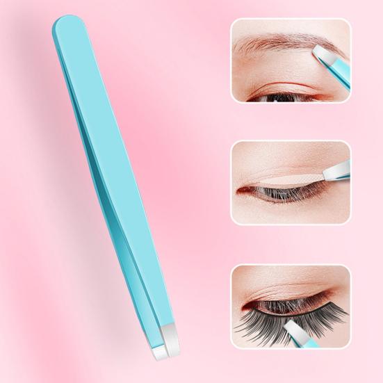 Effective False Eyelash Tweezers Easy to Carry Practical Cosmetic Tool
